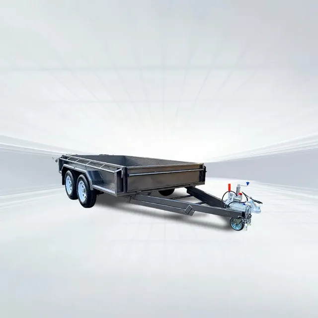 10×6 Tandem Trailer/1990 kg GVM/ Full checkerplate/ 380mm Sides/ Full tie down rails