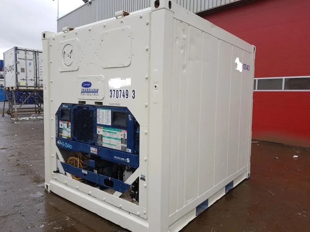 10ft Used Reefer Shipping Container – White