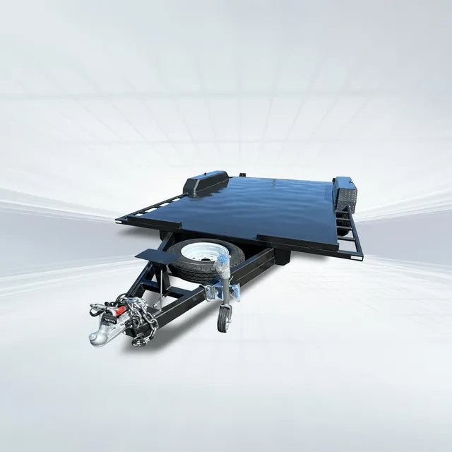 16ft 6ft6in Car Trailer/ 2800 Kg GVM/ Beavertail/ Slide in ramps