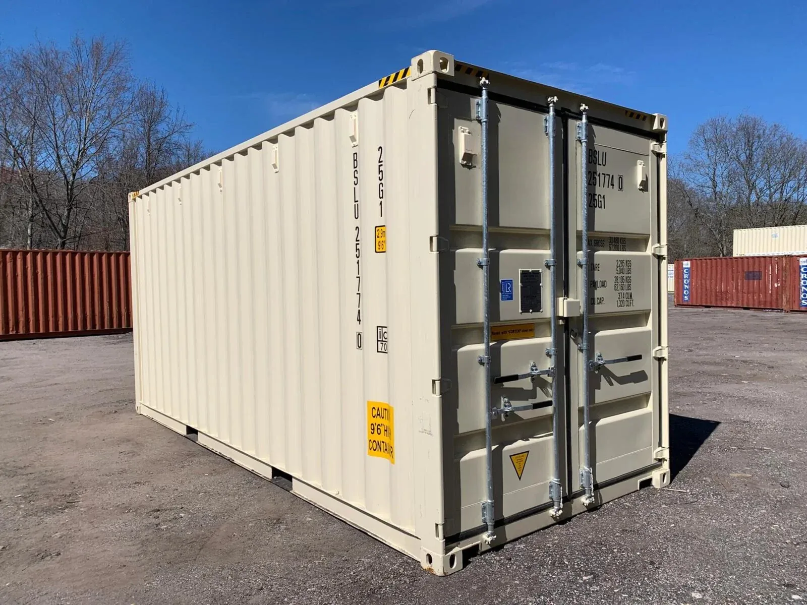 20ft High Cube One-Trip Container — Home & Residential Storage — New