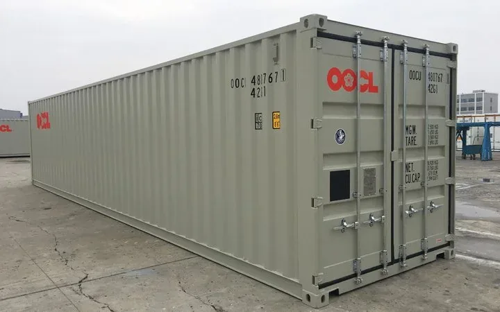 40ft Dry Container – New One Trip, ISO-Certified