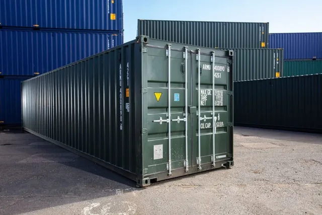 40ft High Cube Shipping Container — Cargo Worthy — Used
