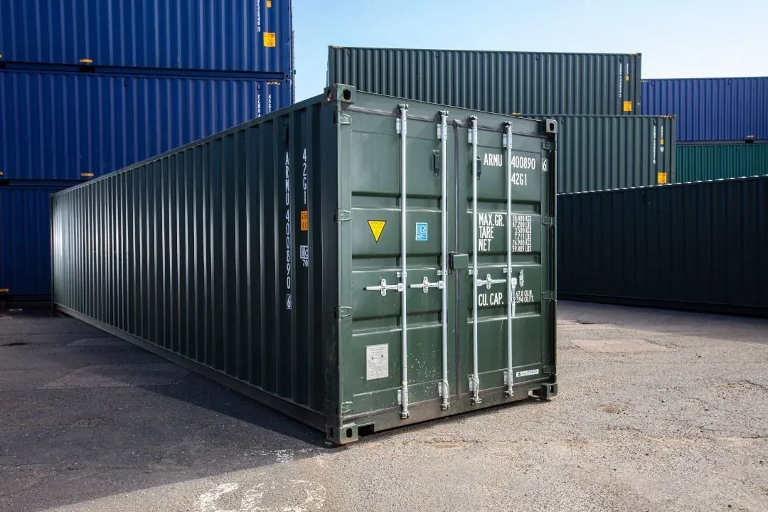 40ft High Cube Shipping Container — Cargo Worthy — Used