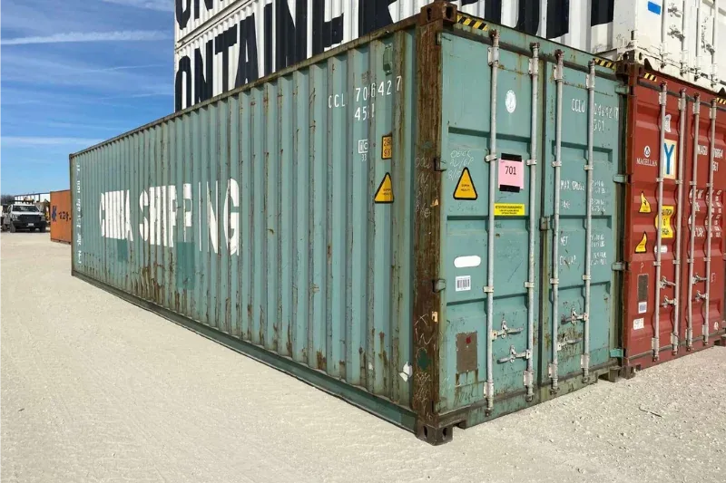 40ft High Cube Shipping Container – Used Wind & Watertight – Direct Ship