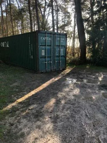 40ft Used High Cube Wind and Watertight Shipping Container – Green